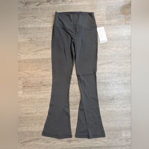 Gray Flared Leggings